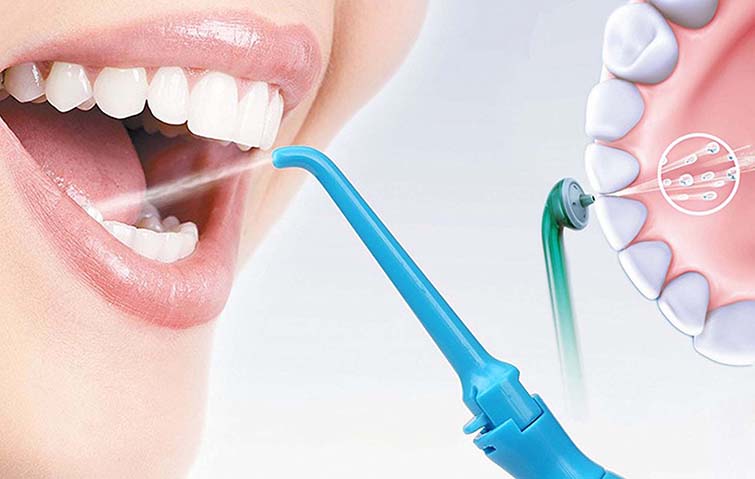 Как чистить зубы ирригатором